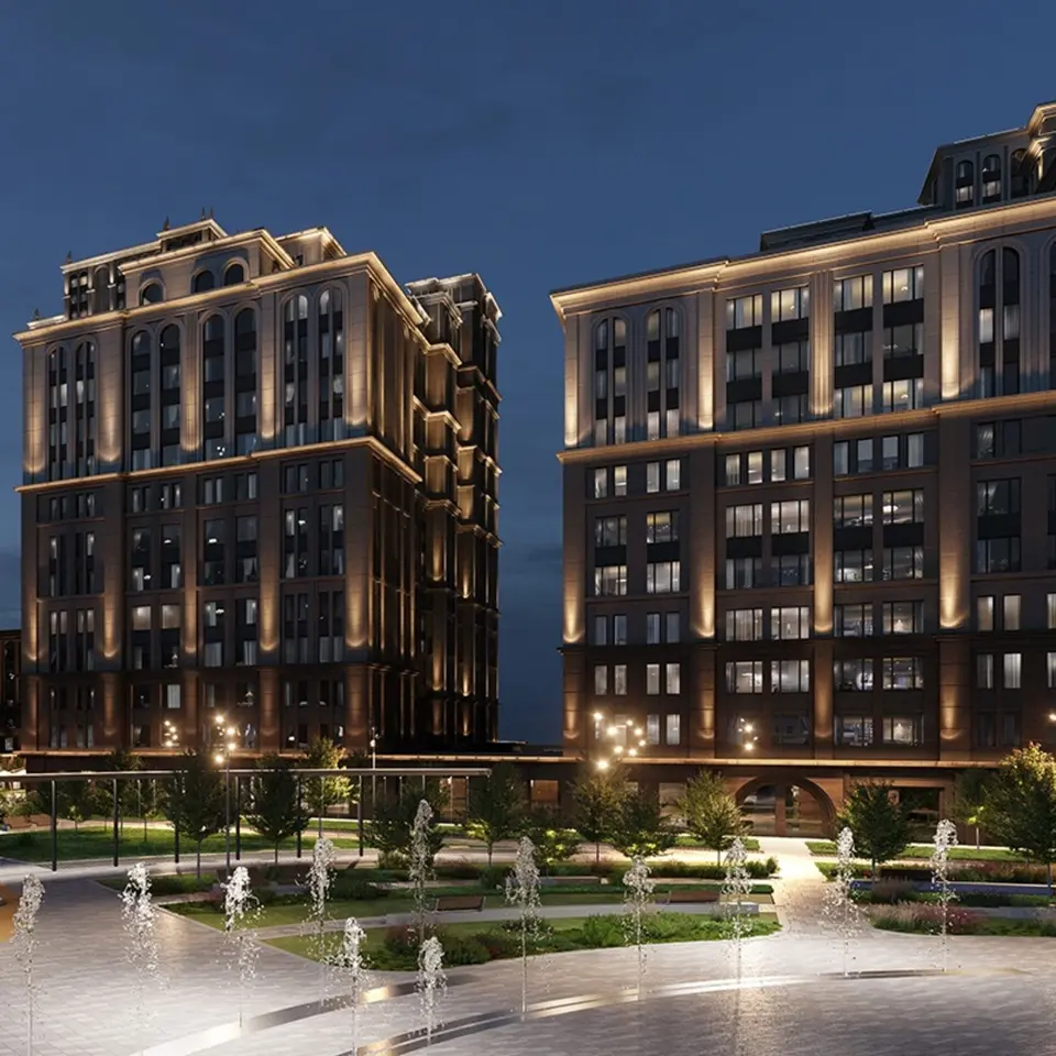 ЖК Sezar City двор